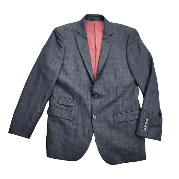 combatant gentlemen mezzanine mens 40 slim suit jacket made in Italy - Picture 2 of 11